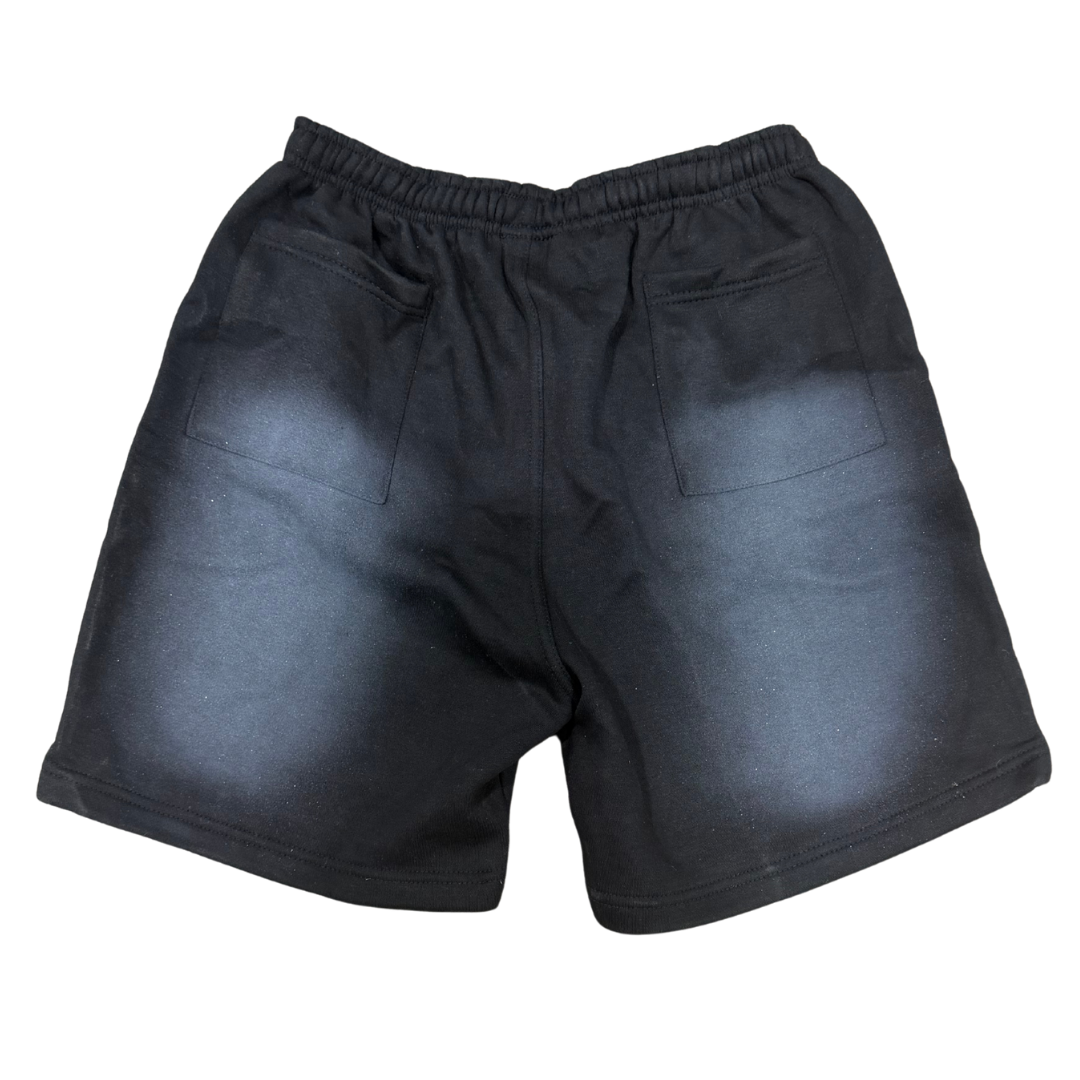 Blind Havoc Cotton Shorts [Black & Red]