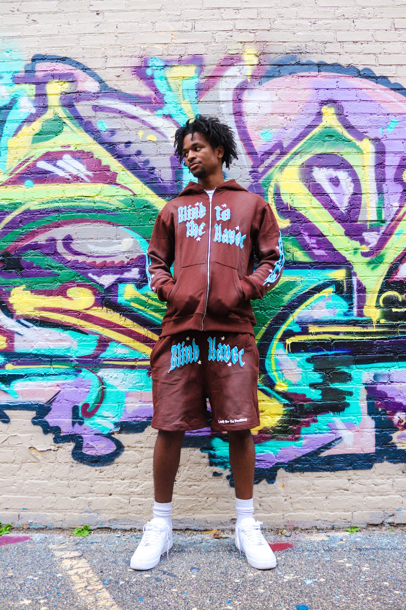 'Blind to the Havoc' Set [Brown & Blue]