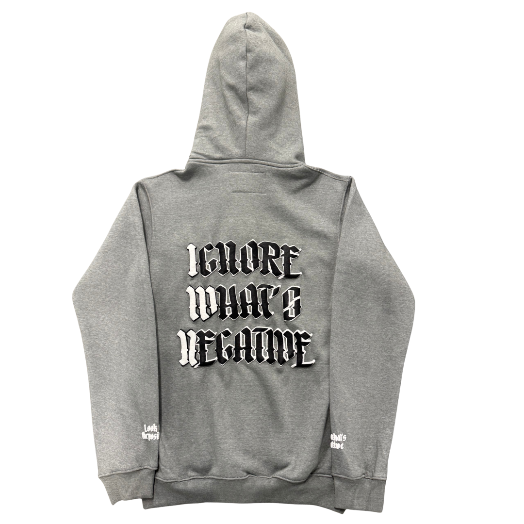 Limited Edition Double Hooded Full Zip [Grey]