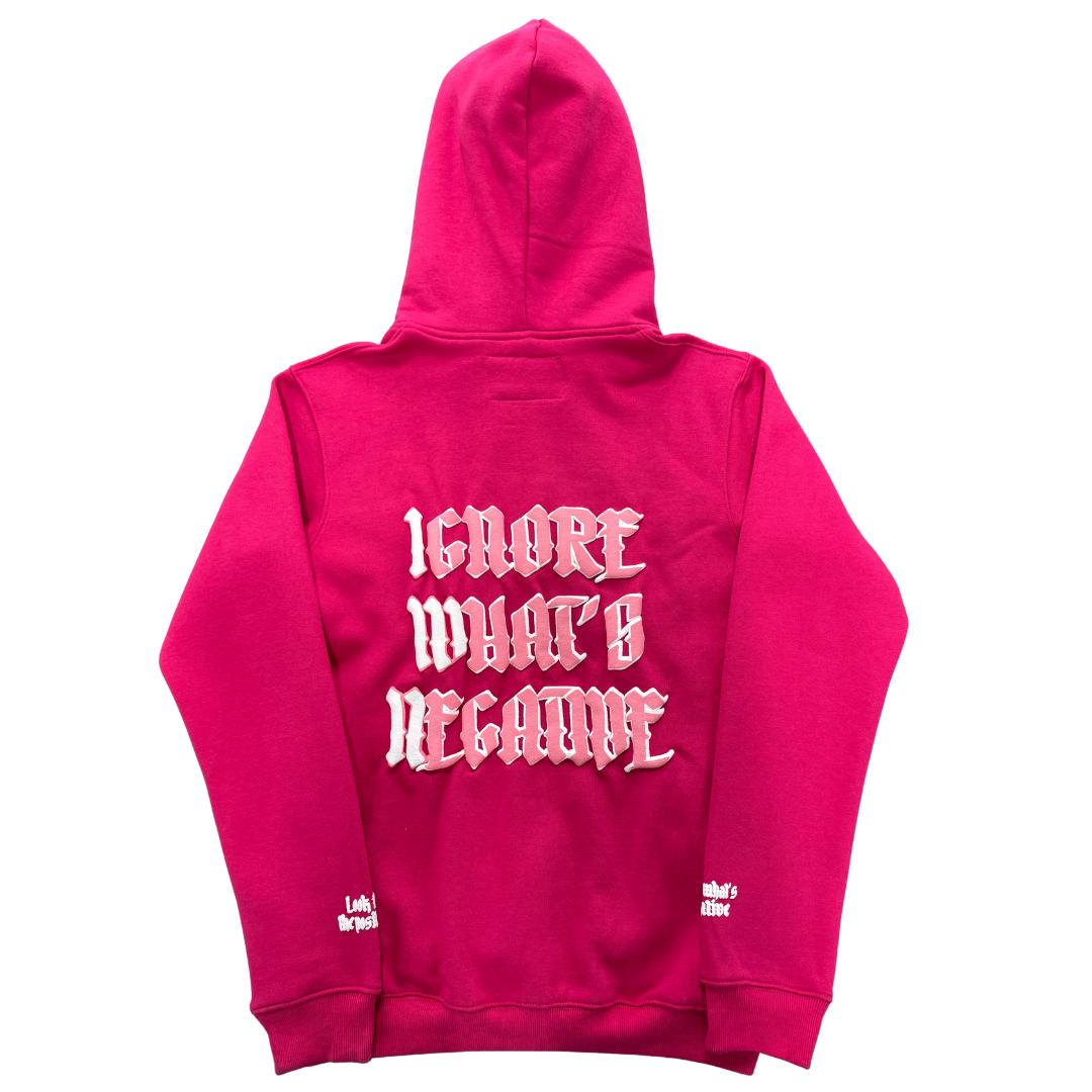 Limited Edition Double Hooded Full Zip [Pink]