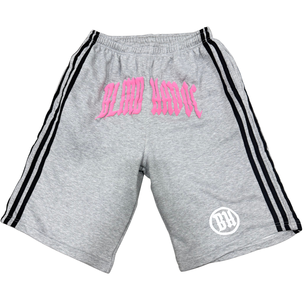 Blind Havoc Long Shorts [Gray/Pink]