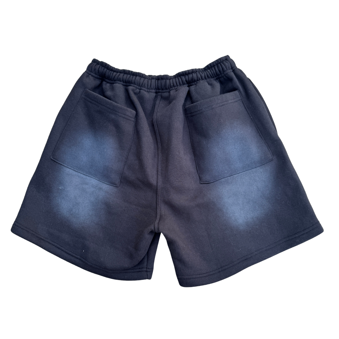 Blind Havoc Cotton Shorts [Black & Yellow]