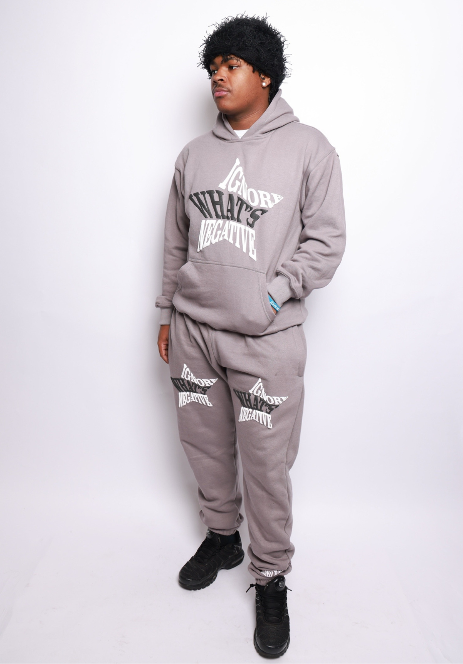 Ignore What's Negative Sweatpants [Grey] ONLY 2XL AVAILABLE