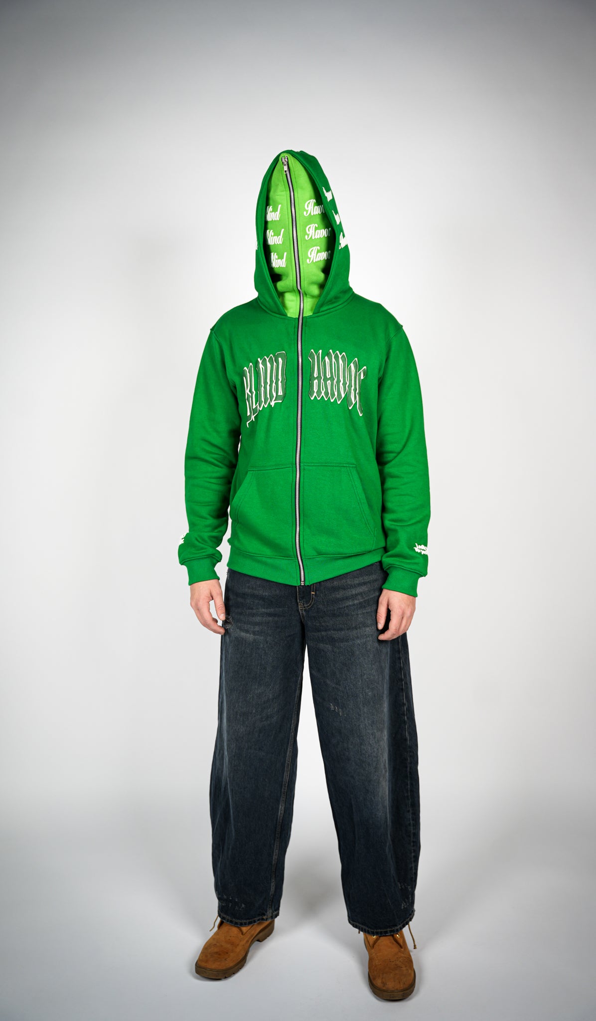 Limited Edition Double Hooded Full Zip [Green]