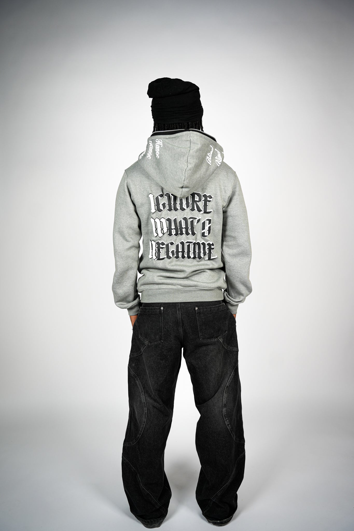Limited Edition Double Hooded Full Zip [Gray]