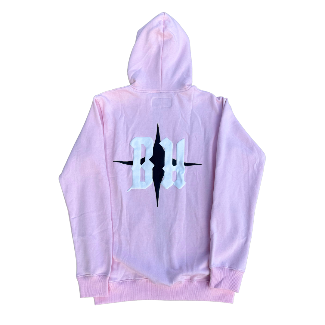 Split Full Zip Light Pink [Color Split]