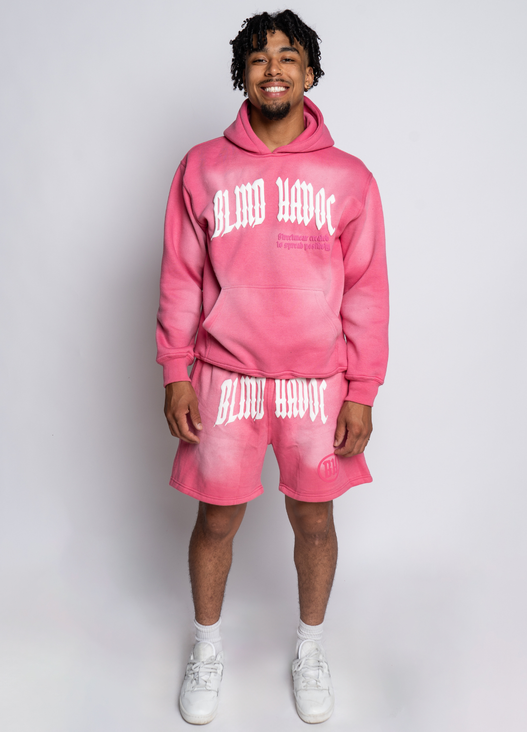 Sun Faded Hoodie [Pink]
