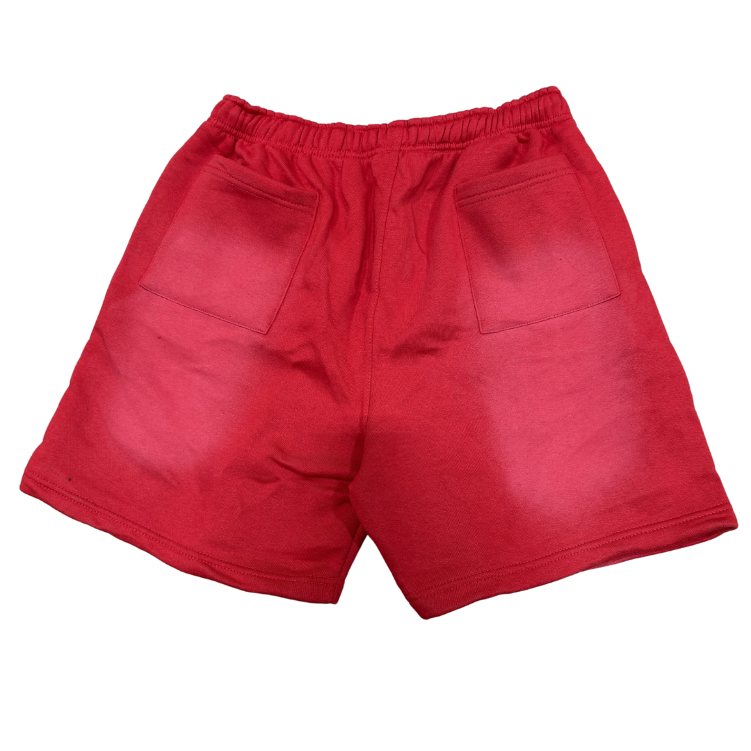 Blind Havoc Cotton Shorts [Red]