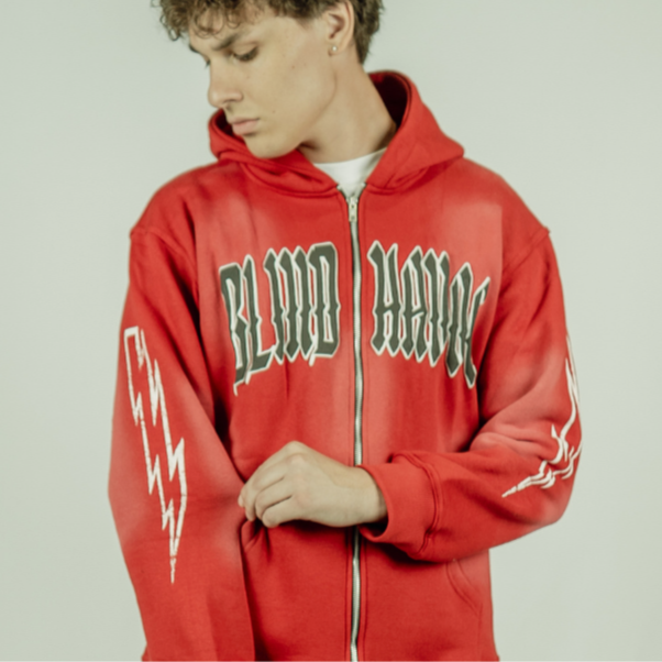 Striker Zip-Up [Red]
